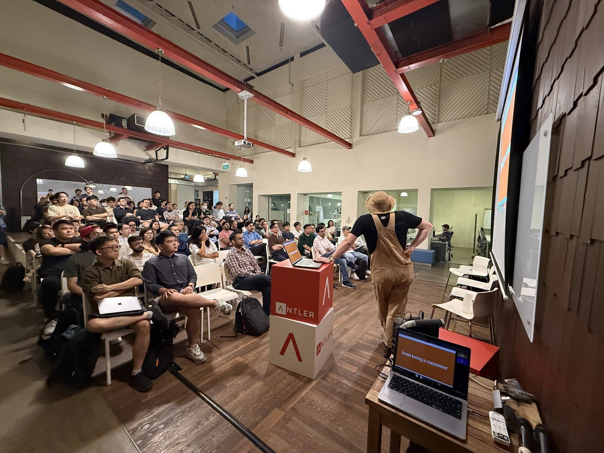 Antler presentation demo event