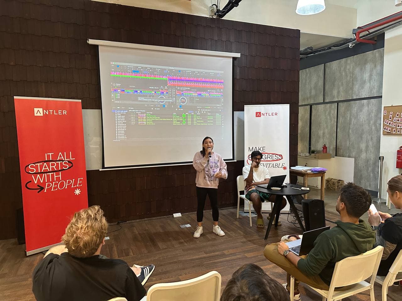 Workshop presentation with Antler