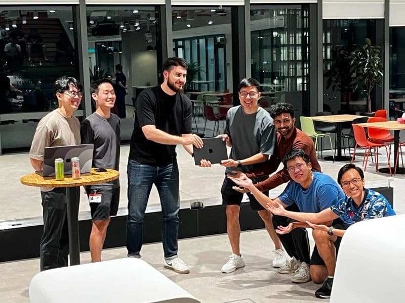 Hackathon team collaboration