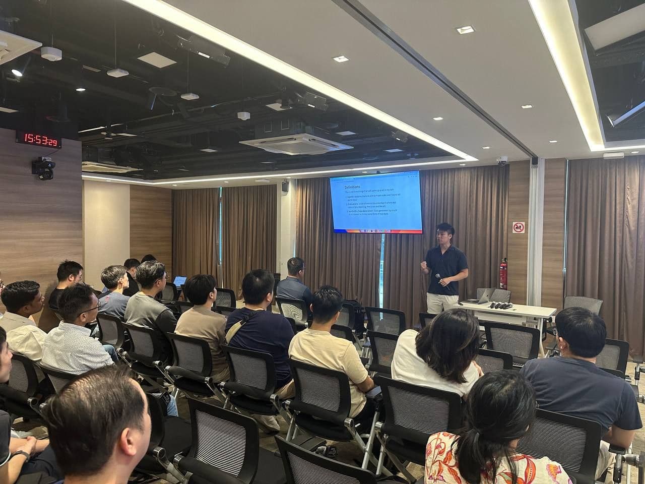 Technical presentation session